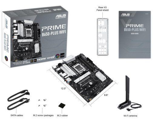 Материнська плата ASUS PRIME B650-PLUS WIFI (90MB1KP0-M0EAY0) 23573 фото