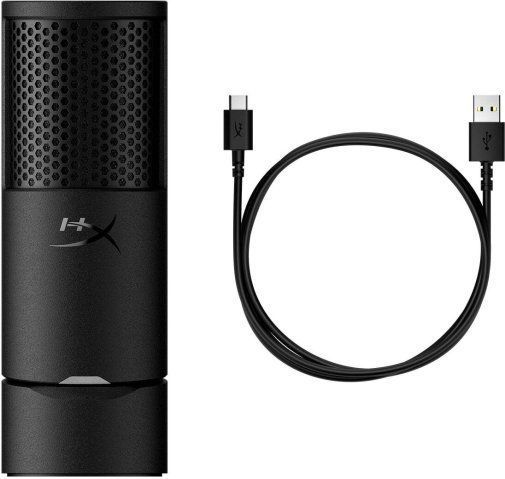 Мікрофон для ПК / для стрімінгу, подкастів HyperX SoloCast 2 Black (AR0A0AA) 346754 фото