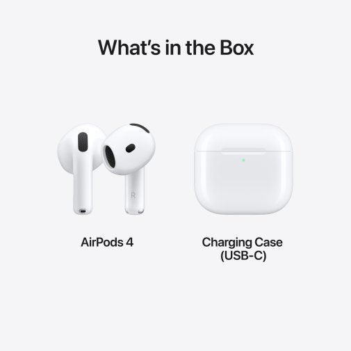 Навушники TWS Apple AirPods 4 (MXP63) 347948 фото