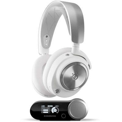 Навушники з мікрофоном SteelSeries Arctis Nova Pro Wireless White (61524) 816 фото
