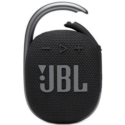 Портативна колонка JBL Clip 4 Black (JBLCLIP4BLK) 5669 фото