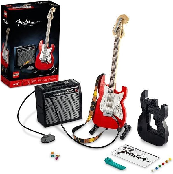 Блоковий конструктор LEGO Гітара Fender Stratocaster (21329) 423 фото