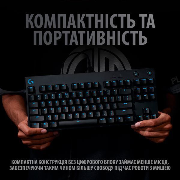 Клавіатура Logitech G PRO Mechanical Gaming USB (920-009392) 7419 фото