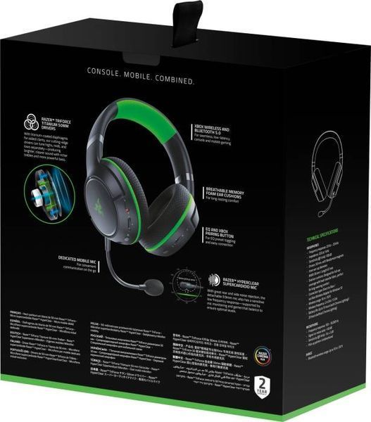 Навушники з мікрофоном Razer Kaira Pro for Xbox Black (RZ04-03470100-R3M1) 976 фото