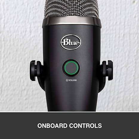 Мікрофон студійний/ для ПК Blue Microphones Yeti Nano Black (988-000401) 988-000401 фото