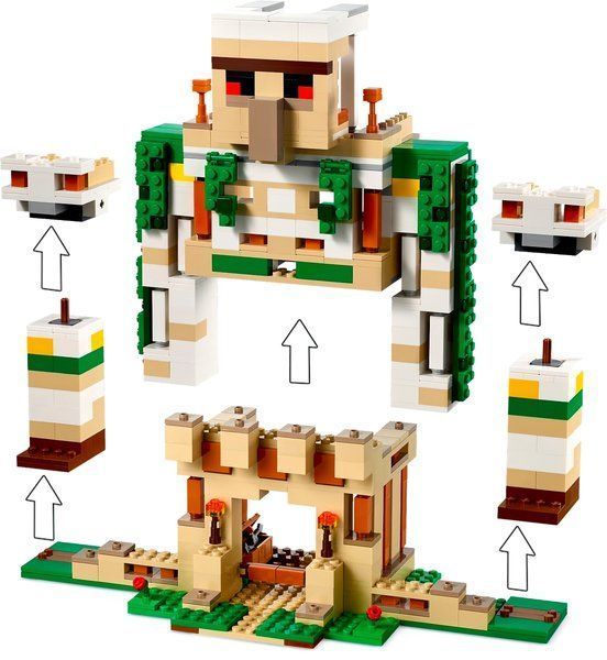 Блоковий конструктор LEGO Фортеця залізного голему (21250) 156163 фото