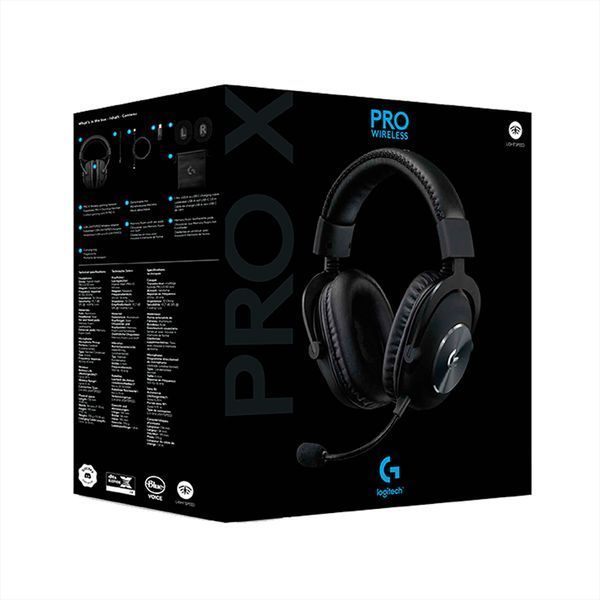 Навушники з мікрофоном Logitech G PRO X Wireless LIGHTSPEED Black (981-000907) 0573 фото