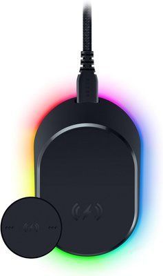 Док-станція для миші Razer Mouse Dock PRO + Wireless Charging Puck Bundle (RZ81-01990100-B3M1) 32572 фото
