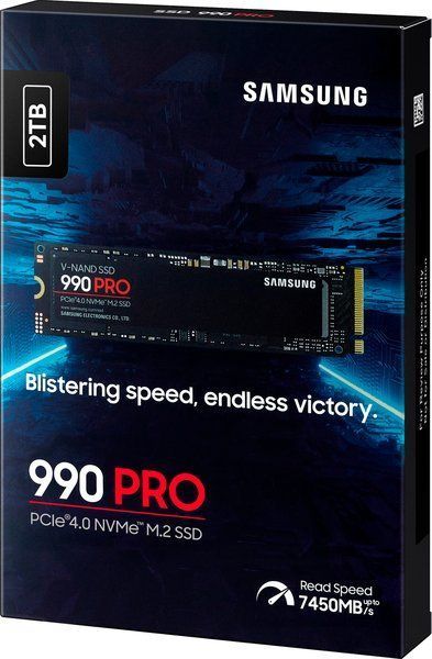 SSD накопитель Samsung 990 PRO 2 TB (MZ-V9P2T0BW) 62341 фото