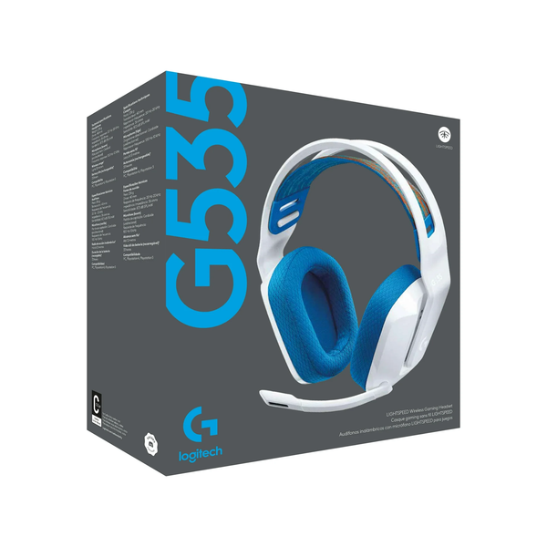 Навушники з мікрофоном Logitech G535 White Lightspeed Wireless Gaming Headset (981-001029) 215673 фото