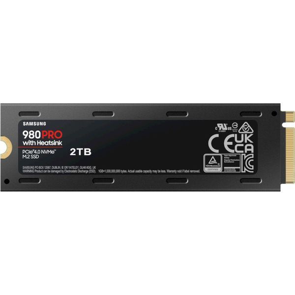SSD накопитель Samsung 980 PRO w/ Heatsink 2 TB (MZ-V8P2T0CW) 54532 фото