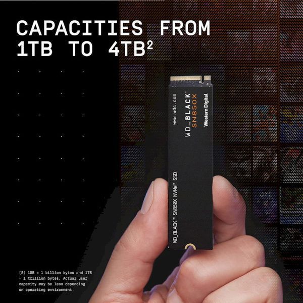 SSD накопичувач WD Black SN850X 4 TB (WDS400T2X0E) 4125 фото