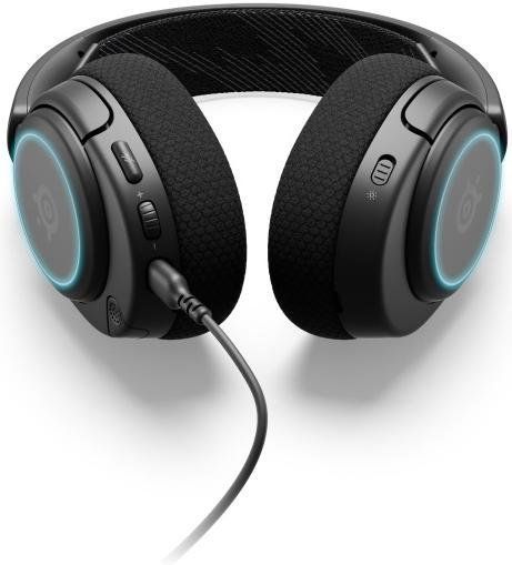 Навушники з мікрофоном SteelSeries Arctis Nova 3 Black (61631) 32657 фото