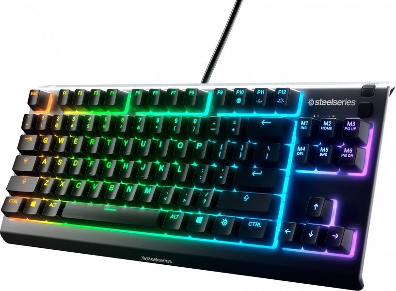 Клавіатура SteelSeries Apex 3 TKL USB ENG/UA (64831) 6588 фото