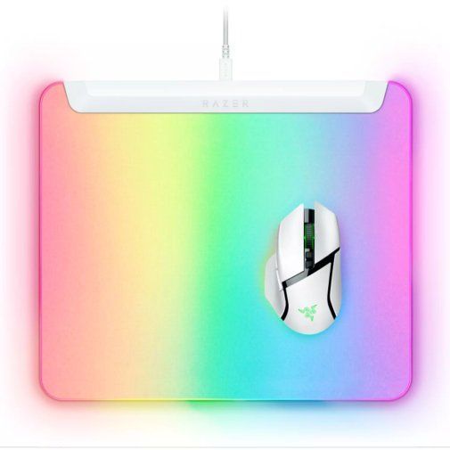 Килимок для миші Razer Firefly V2 Pro White (RZ02-04920200-R3M1) 34679 фото