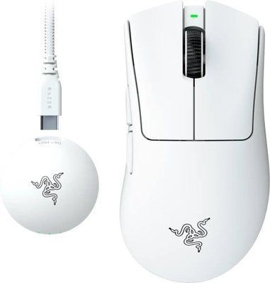 Миша Razer DeathAdder V4 PRO White (RZ01-05330200-R3G1) 45683 фото
