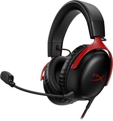 Наушники с микрофоном HyperX Cloud III Black/Red (727A9AA) 763121 фото