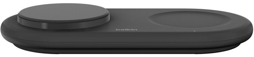 Бездротовий зарядний пристрій Belkin Boost Charge Pro 2-in-1 Qi2 15W Black (WIZ021VFBK) 235376 фото