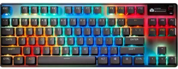 Клавіатура SteelSeries Apex Pro TKL Gen 3 Black (64871) 43687 фото