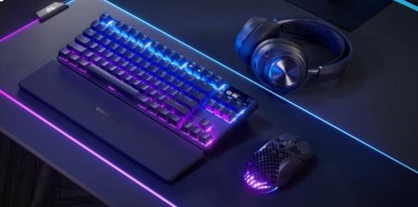 Клавіатура SteelSeries Apex Pro TKL Gen 3 Black (64871) 43687 фото
