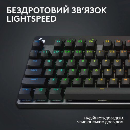 Клавіатура Logitech G Pro X TKL LightSpeed Black (920-012136) 45693 фото