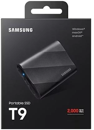 SSD накопитель Samsung T9 2 TB Black (MU-PG2T0B) 9820 фото