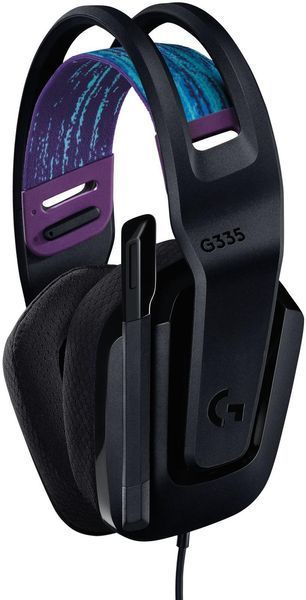 Навушники з мікрофоном Logitech G335 Wired Gaming Black (981-000978) 8764 фото