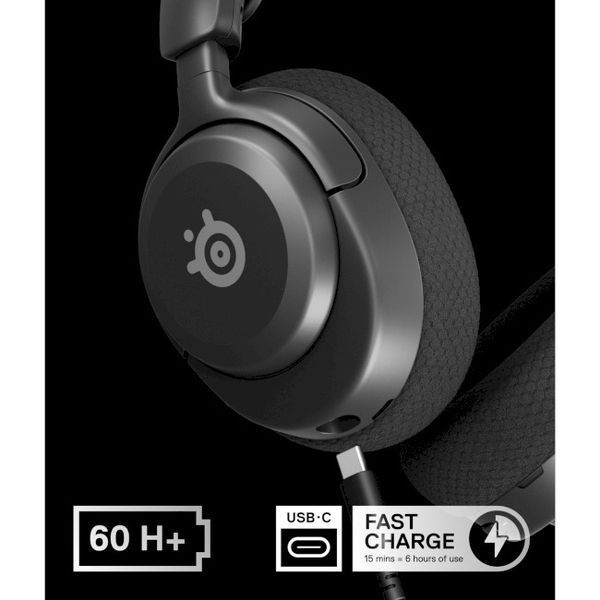 [Уцінка] Навушники з мікрофоном SteelSeries Arctis Nova 5 Black (61670) 194 фото