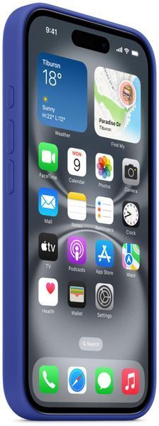 [Відкрита коробка-open box] Чохол для смартфона Apple iPhone 16 Silicone Case with MagSafe - Ultramarine (MYY63) 4536 фото