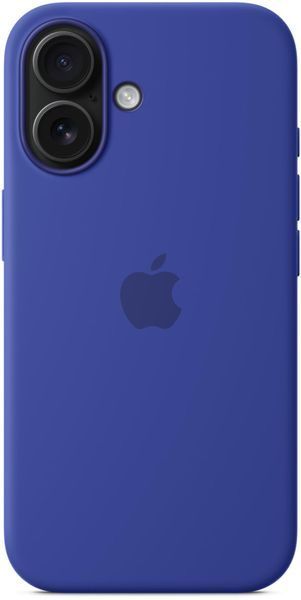 [Відкрита коробка-open box] Чохол для смартфона Apple iPhone 16 Silicone Case with MagSafe - Ultramarine (MYY63) 4536 фото