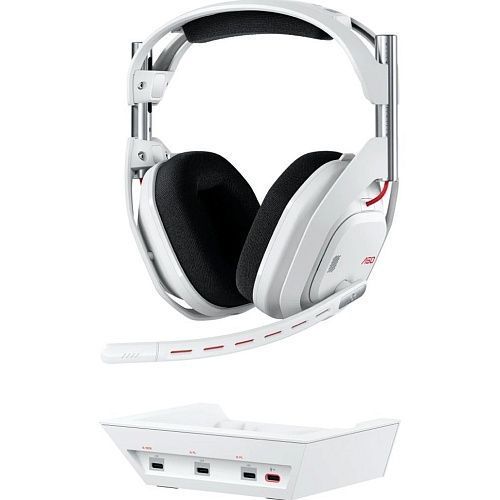 Навушники з мікрофоном Logitech ASTRO A50 (Gen 5) White (939-002230) 43237 фото