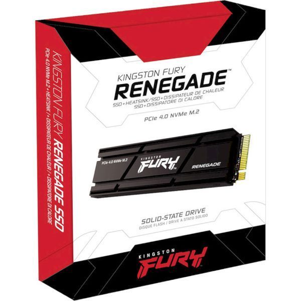 SSD накопичувач Kingston FURY Renegade 2 TB with Heatsink (SFYRDK/2000G) 9762 фото