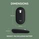 Миша Logitech Pebble Mouse 2 M350s Black (910-007168) 457049 фото 2