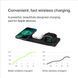 Мережевий, бездротовий зарядний пристрій Belkin BOOST CHARGE PRO 3-in-1 Wireless Charging Pad with MagSafe Black (HPU72, WIZ016vfBK) HPU72 фото 4