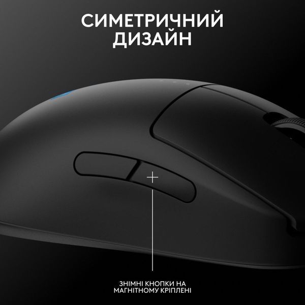 Миша Logitech PRO 2 Lightspeed Black (910-007295) 84732 фото
