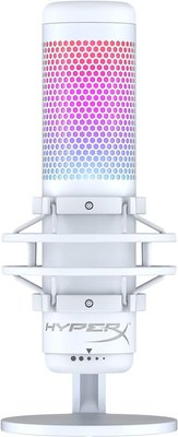 Мікрофон для ПК/ для стрімінгу, подкастів HyperX QuadCast S White (519P0AA) 519P0AA фото