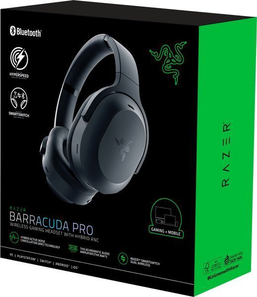 Навушники з мікрофоном Razer Barracuda Pro (RZ04-03780100-R3M1) 4655 фото