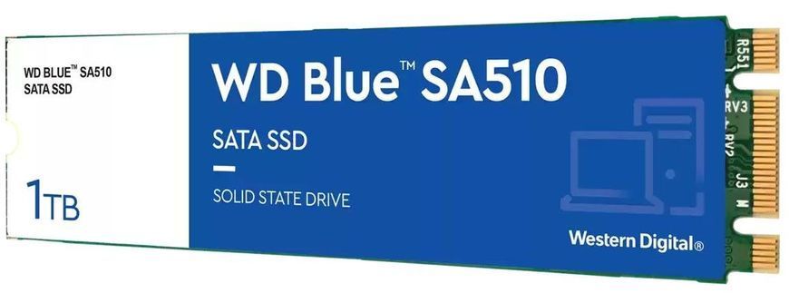 SSD накопичувач WD Blue SA510 M.2 1 TB (WDS100T3B0B) 34257 фото