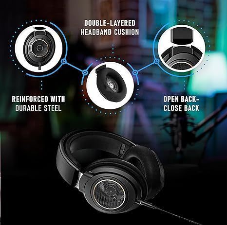 (Відновлені виробником) Навушники без мікрофону Philips SHP9600 6267 фото