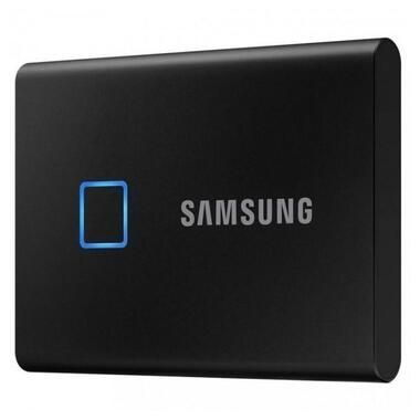 SSD накопитель Samsung T7 Touch 2 TB Black (MU-PC2T0K/WW) 6278723 фото