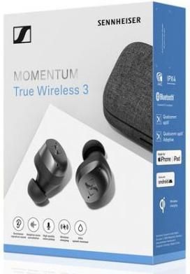 Наушники TWS Sennheiser Momentum True Wireless 3 Graphite (700074) 513 фото