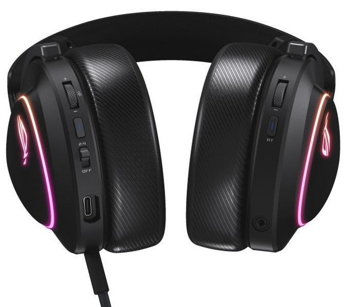 Навушники з мікрофоном ASUS ROG Delta II Black (90YH03W0-BHUA00) 4587 фото