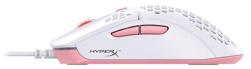 Миша HyperX Pulsefire Haste USB White/Pink (HMSH1-A-WT/G, 4P5E4AA) 3575 фото