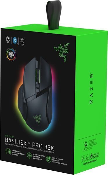 Миша Razer Basilisk V3 Pro 35K Black (RZ01-05240100-R3G1) 346683 фото
