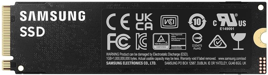 SSD накопичувач Samsung 990 PRO 4 TB (MZ-V9P4T0BW) 542 фото