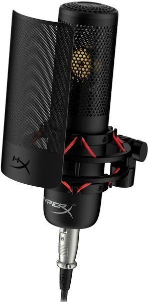 Микрофон для ПК/ для стриминга, подкастов HyperX ProCast Black (699Z0AA) 1567371 фото