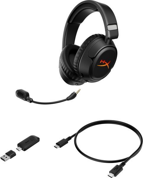 Навушники з мікрофоном HyperX Cloud Flight 2 Wireless Black (B5VC4AA) 65894 фото