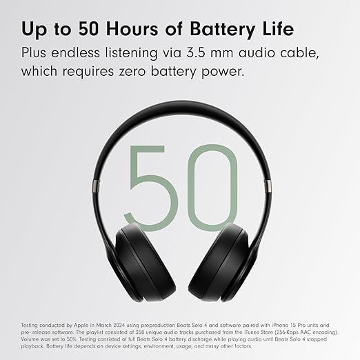 Наушники с микрофоном Beats by Dr. Dre Solo 4 Matte Black (MUW23)  1415172 фото
