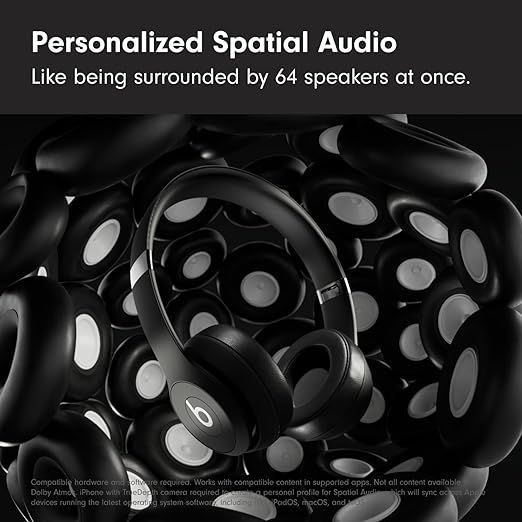 Наушники с микрофоном Beats by Dr. Dre Solo 4 Matte Black (MUW23)  1415172 фото